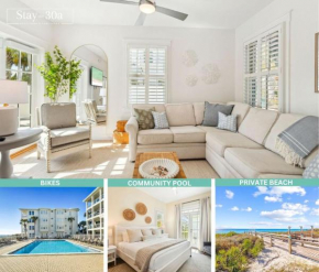 Haus of Tides by Stay on 30A- Pool, Bikes, Private Beach Access